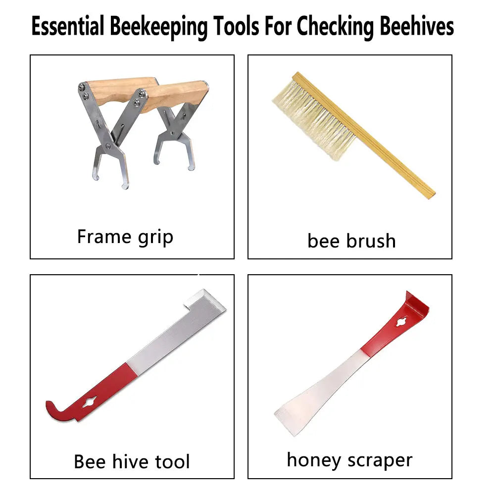 10Piece Beekeeping Tool Kit