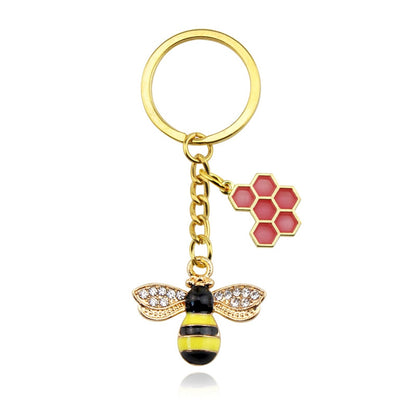 Hexagon Key Ring