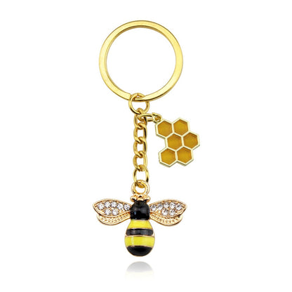 Hexagon Key Ring