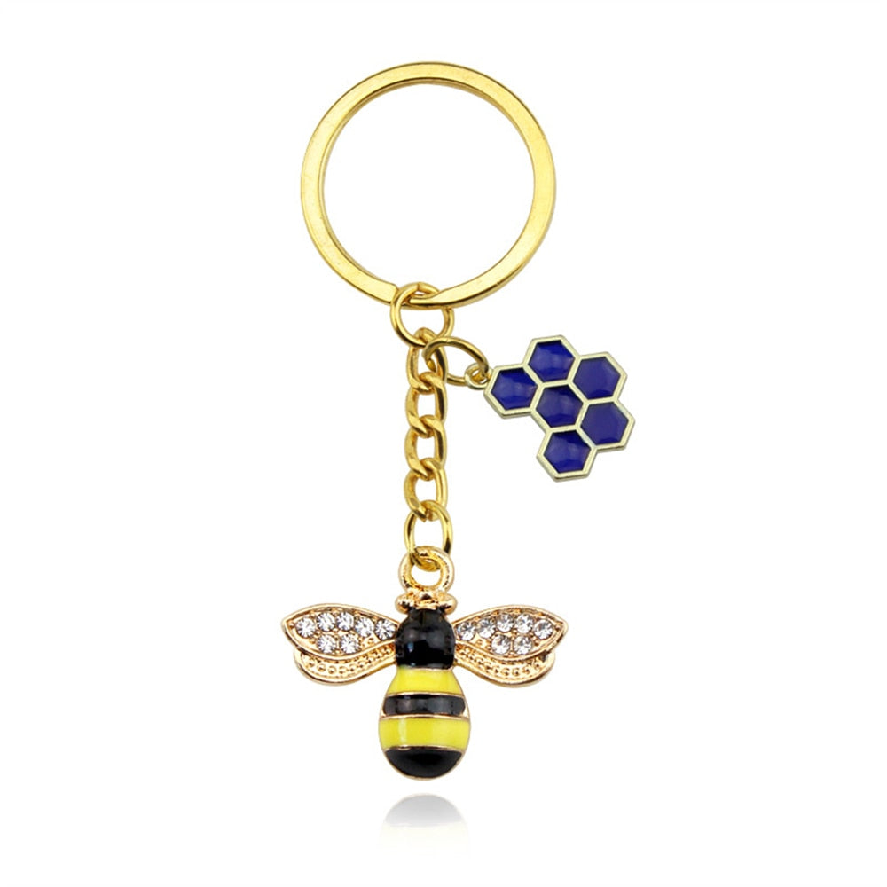 Hexagon Key Ring