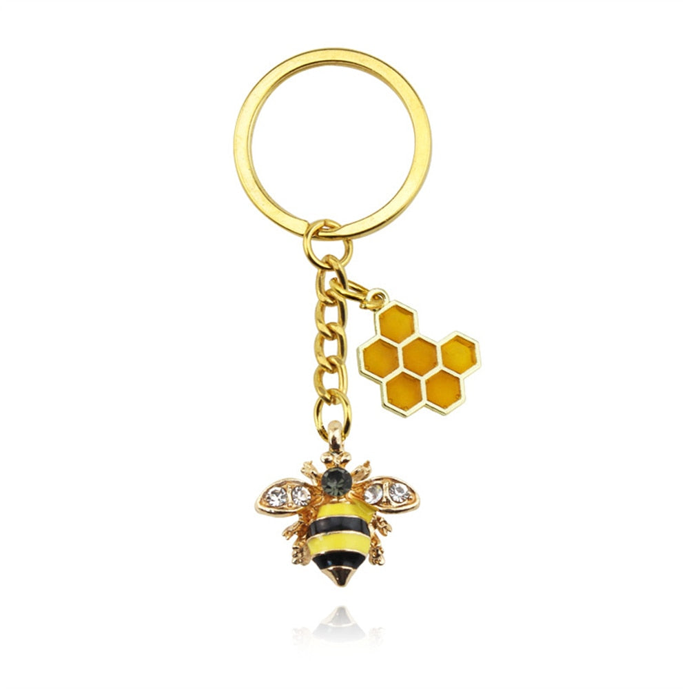 Hexagon Key Ring