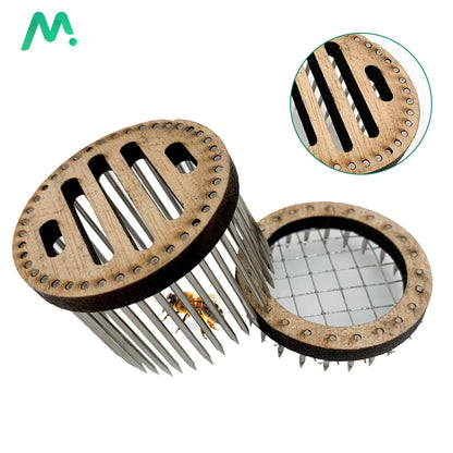 1 Pc Wood Queen Needle Frame Cage