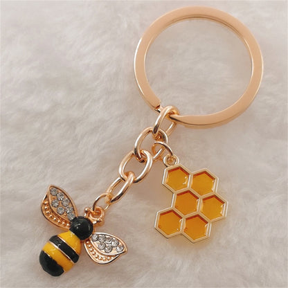 Hexagon Key Ring